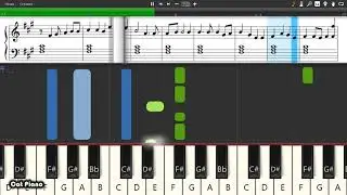 The Longest Johns - Santiana - Piano tutorial and cover (Sheets + MIDI)