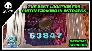 The Best Chitin Farming Location In Astraeos | ARK: Survival Ascended
