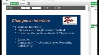 Changes in interface, Functional Interface, λ expression - Part of CSI Workshop on Java 8
