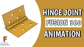 Hinge joint in fusion 360 animation | 