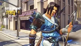 Hanzo Quadruple Winning Dragonstrike Kill POTG | Competitive Play