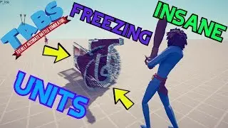 TABS | Freezing Every Units With God Power (Mods) - Totally Accurate Battle Simulator (4K)