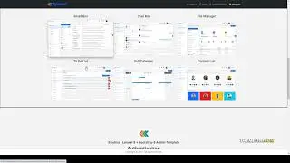 Syndron - Laravel 8  Bootstrap 5 Admin Template laravel admin dashboard blade template laravel