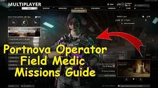 How to Unlock Portnova Field Medic Operator Missions Black Ops Cold War - Menace & Blizzard Skin