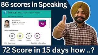 PTE exam review Avineet kaur 72 Scores in 15 days 9 bands in Speaking, new Templates (Gurwinder PTE)