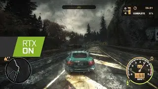 NFS Most Wanted Remaster Edition QuantV 4k Graphics Mod 2021