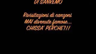 Le (non) note di Sanremo - Strano momento
