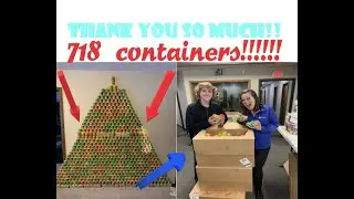 THANK YOU ALL SO MUCH! WE WERE ABLE TO GET 718 CANS OF PLAY DOH!!!!