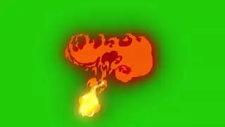 Green Screen Fire Effect Video | Green screen free fire | fire green screen effect