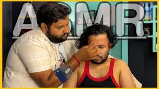 ASMR Deep Pressure Head Massage | Back Massage W. Neck and Knuckles Cracking by SHAMBOO💈#asmr