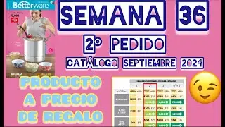 PRODUCTO A PRECIO DE REGALO SEMANA 36 2024 Betterware 🩵