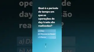 Operações Day Trade | Tryd Quiz