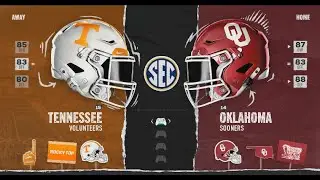 TENNESSEE VOLS VS OKLAHOMA SOONERS EA SPORTS COLLEGE FOOTBALL 25 SIMULATION