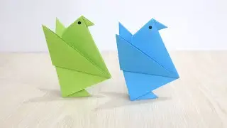 Origami Chick - Easy Paper Baby Chicken