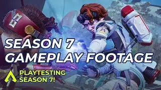 Apex Legends Season 7 Gameplay (No Commentary) + Season 7 Battle Pass + Horizon Skins, Finishers