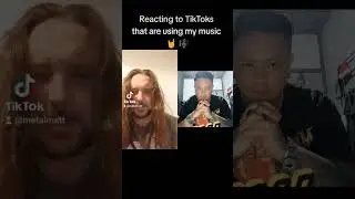 Metal Matt Reacts to fans on TikTok 🤘