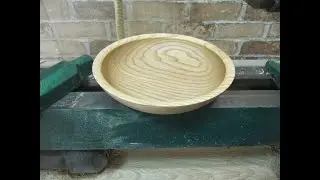 Точим ясень/ Woodturning ash