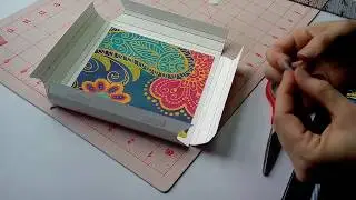 Easy Folded Paper Picture Frame Tutorial