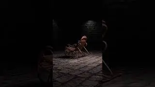 Horror scene #shorts #blender #3d
