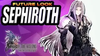 [WoTV] Sephiroth Future Look! - New JP 100 Cost Dark Unit - War of the Visions! FF7R!