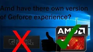 Amd have there own (better?) version of Geforce Experiece???