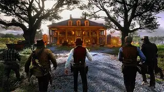 RDR2 - Gangs Rides to Braithwaite Manor