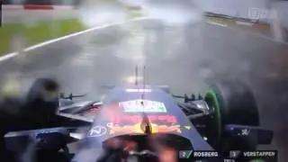 Max verstappen overtaking nico rosberg F1 brittish GP