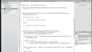 iOS Tutorial: Working with UISearchBar / Filterable TableView - PART 2