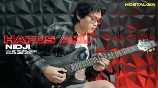 Nidji - Hapus Aku (Guitar Cover) Full Instrumental Band | Nostalgia generasi 90an