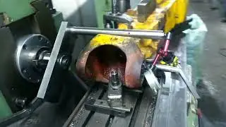 Реставрация переднего моста погружчика Carraro.