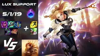 SUPPORT Lux vs Leona - NA Challenger Patch 14.17