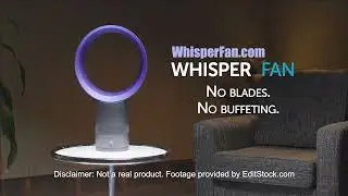 Whisper Fan Commercial (fake product)