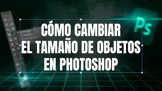 Resizing Objects in Photoshop | Tutorial in Under 1 Minute
