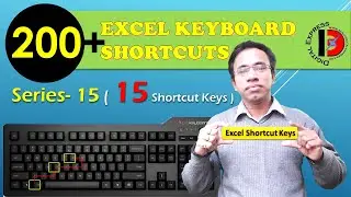 Excel Shortcut keys 2020 -Series15 || Most useful keyboard shortcut keys || You should KNOW!
