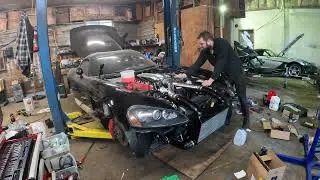 Starting the Twin TurboViper V10 for the first time