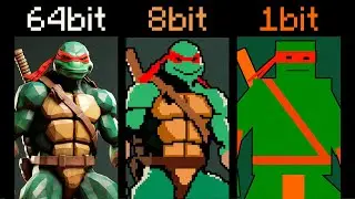 Teenage Mutant Ninja Turtles  - every time less bits