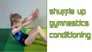 Shuffle Up Gymnastics Conditioning Game in Action