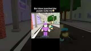 How did bro punch the purple outta me😭 #roblox #purpleguy #jujutsushenanigans #jjk #foryou