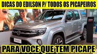 DICAS DO EDILSON SANTOS PARA PICAPES E VEÍCULOS GERAIS E MACETES DE PICAPES