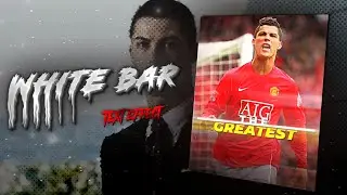 White Bar text effect - Tutorial | Alight Motion
