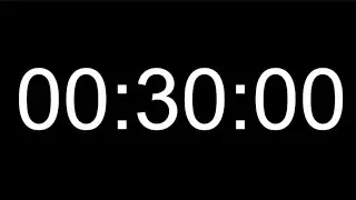 30 Dakika Geri Sayım, Sayaç | 30 minute Cauntdown | Alarm Kronometre
