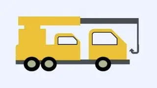 Creating a Tow Truck Design with Shape Tools | Membuat Desain Truk derek dengan Tools Shape