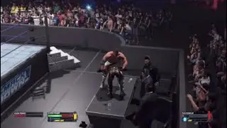 WWE 2k24 Justin Fisher vs Cali Fowler