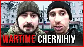 Ukrainian National Guard Lieutenant On Wartime Chernihiv