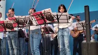 The Mariachi Pedro Rey School  recital. Ajijic, Mexico . June 14