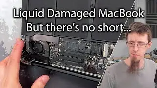 MacBook Air Liquid Damage, But No Shorts to Find - LFC