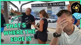 Flat Earther Tries to Convince European Space Agency Employee That the Earth is not a Globe