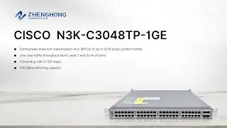 Cisco Nexus 3000 Series Switch N3K-C3048TP-1GE Product Display