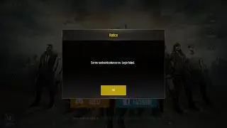 How to fix Login error in Pubg mobile