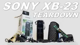 SONY SRS XB-23 [COMPLETE TEARDOWN]